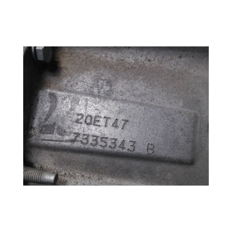 BOITE A VITESSE MECANIQUE PEUGEOT 208 1.6 HDi / BlueHDi 75