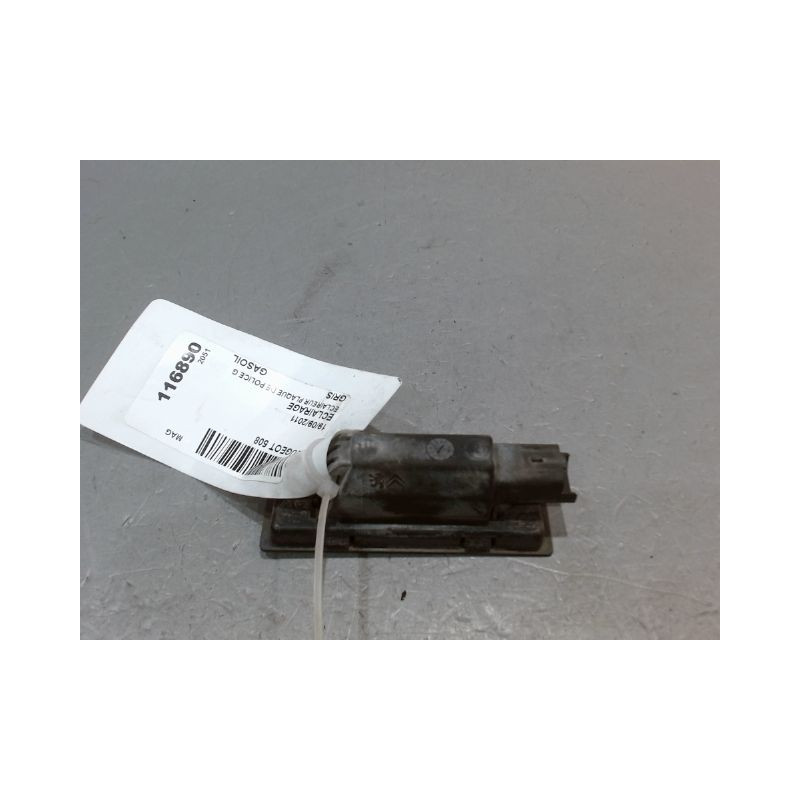 ECLAIREUR PLAQUE DE POLICE GAUCHE PEUGEOT 508