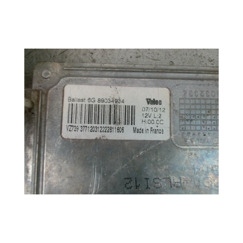 BOITIER XENON PHARE GAUCHE PEUGEOT 508