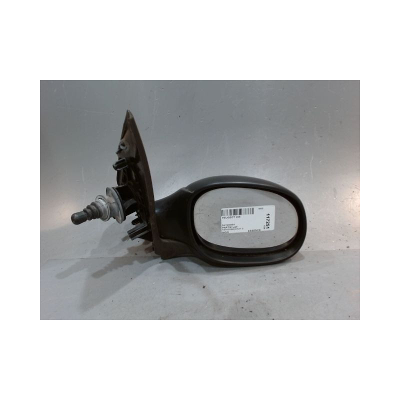 RETROVISEUR EXTERIEUR DROIT PEUGEOT 206