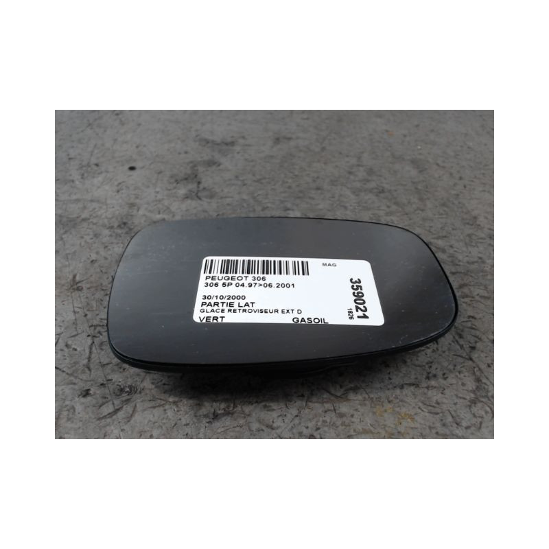 GLACE RETROVISEUR EXT D PEUGEOT 306 97-2001