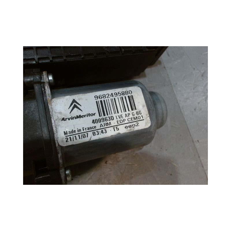 MECANISME+MOTEUR LEVE-GLACE AVANT GAUCHE CITROEN C4