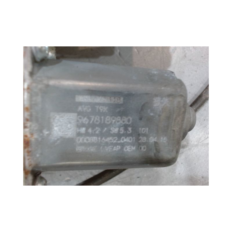 MECANISME+MOTEUR LEVE-GLACE AVANT GAUCHE PEUGEOT 308