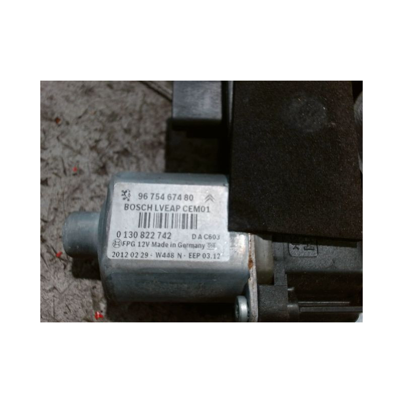 MECANISME+MOTEUR LEVE-GLACE AVANT GAUCHE PEUGEOT 308 2011-