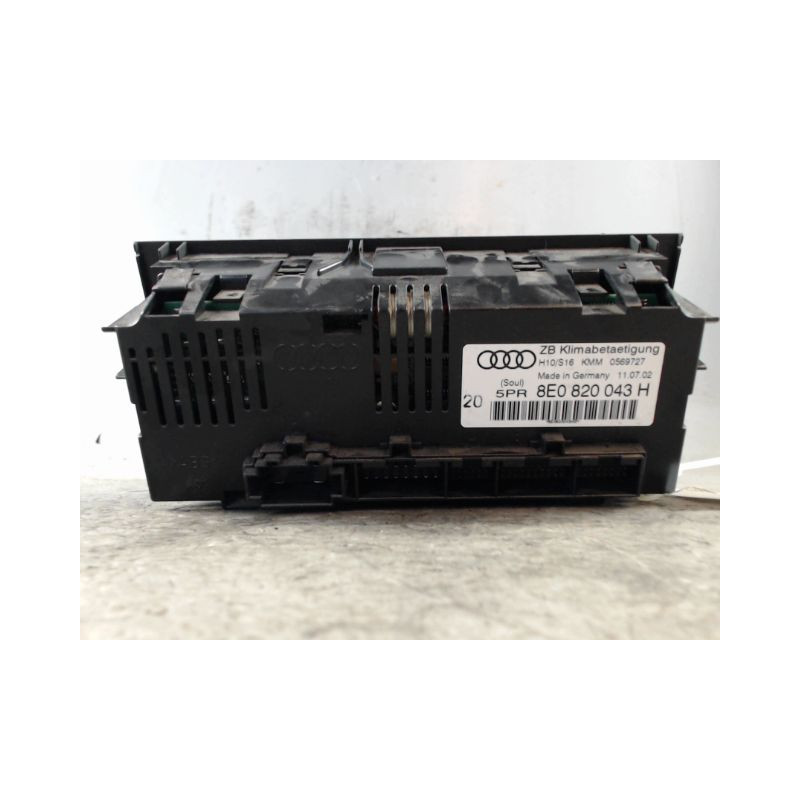 COMMANDE DE CHAUFFAGE AUDI A4 CABRIOLET