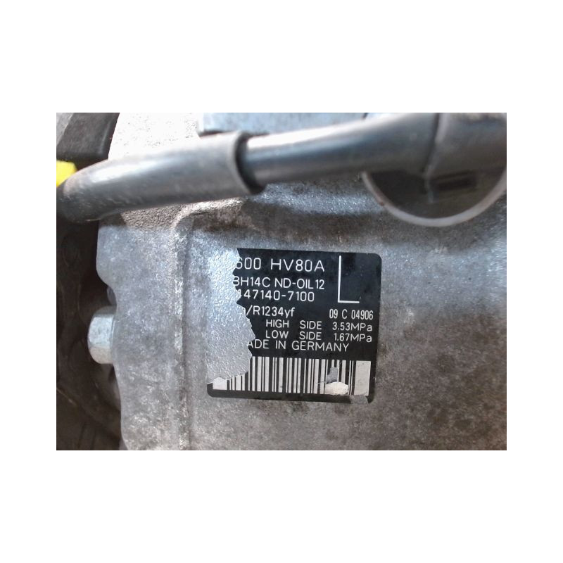 COMPRESSEUR AIR CONDITIONNE NISSAN QHASQAI 2007-