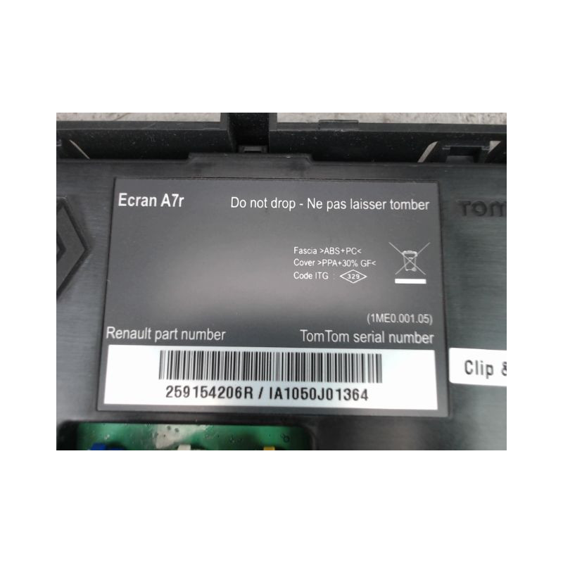 ECRAN GPS RENAULT LAGUNA III CPÉ 2008-