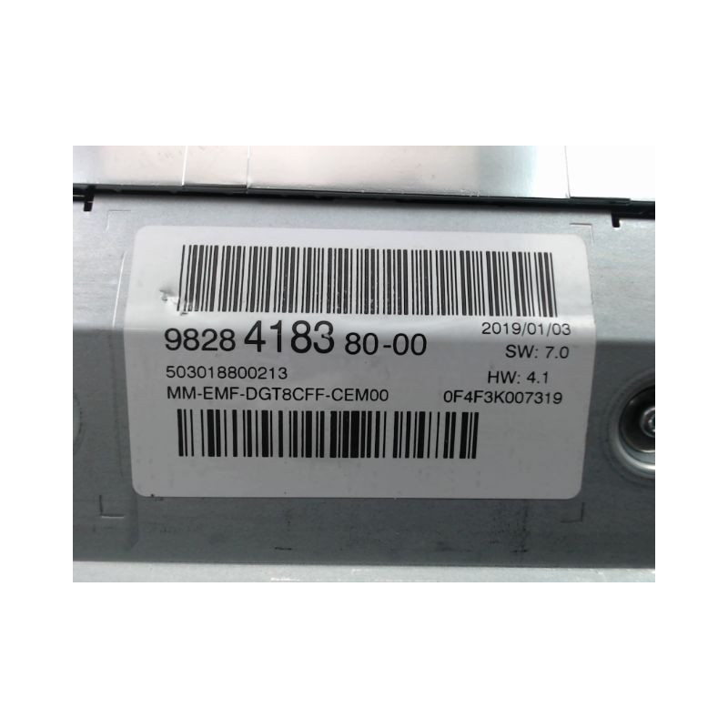 ECRAN GPS PEUGEOT 3008 BREAK I PHASE 2 2013-...