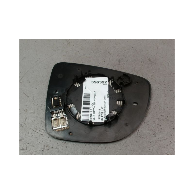 GLACE RETROVISEUR EXT G RENAULT CLIO IV Phase 1 2012-...