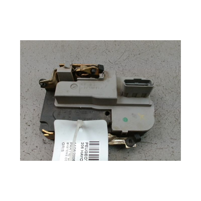 SYSTEME CONDAMNATION AVANT GAUCHE PEUGEOT 206 1998-2009