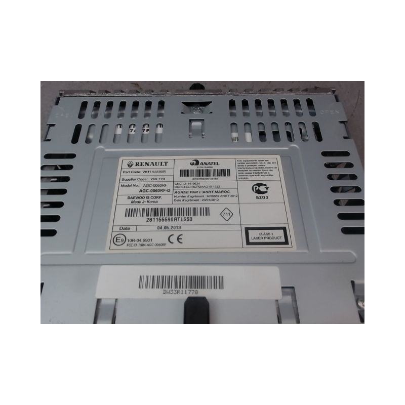 AUTORADIO RENAULT CAPTUR Phase 1 2013-...
