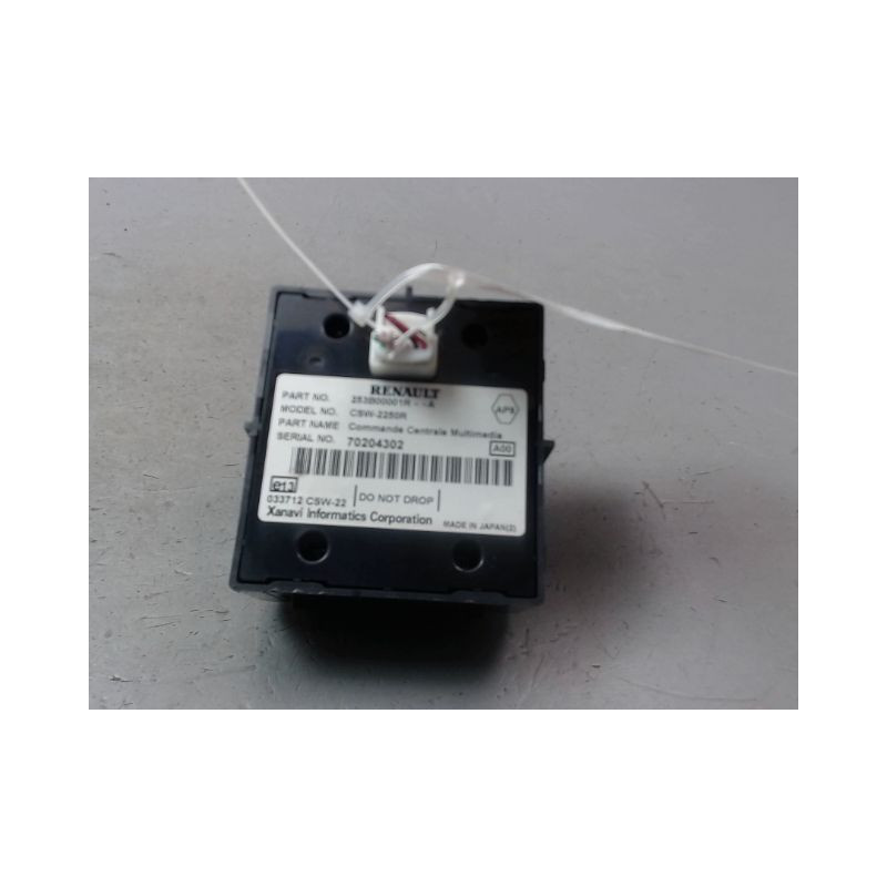 COMMANDE GPS RENAULT LAGUNA ESTATE II Phase 2 2005-2007
