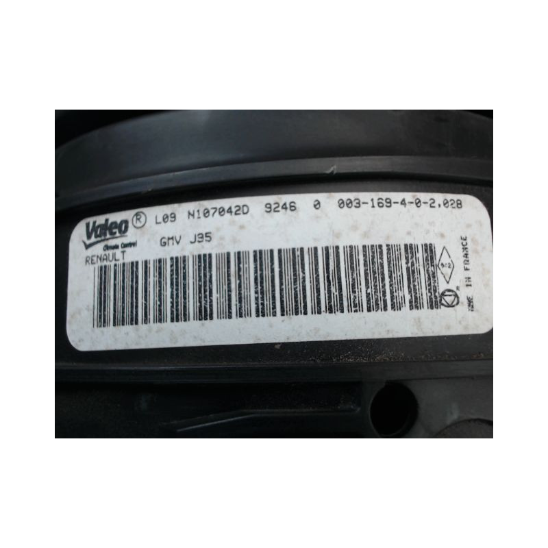 MOTEUR VENTILATEUR CHAUFFAGE RENAULT MEGANE