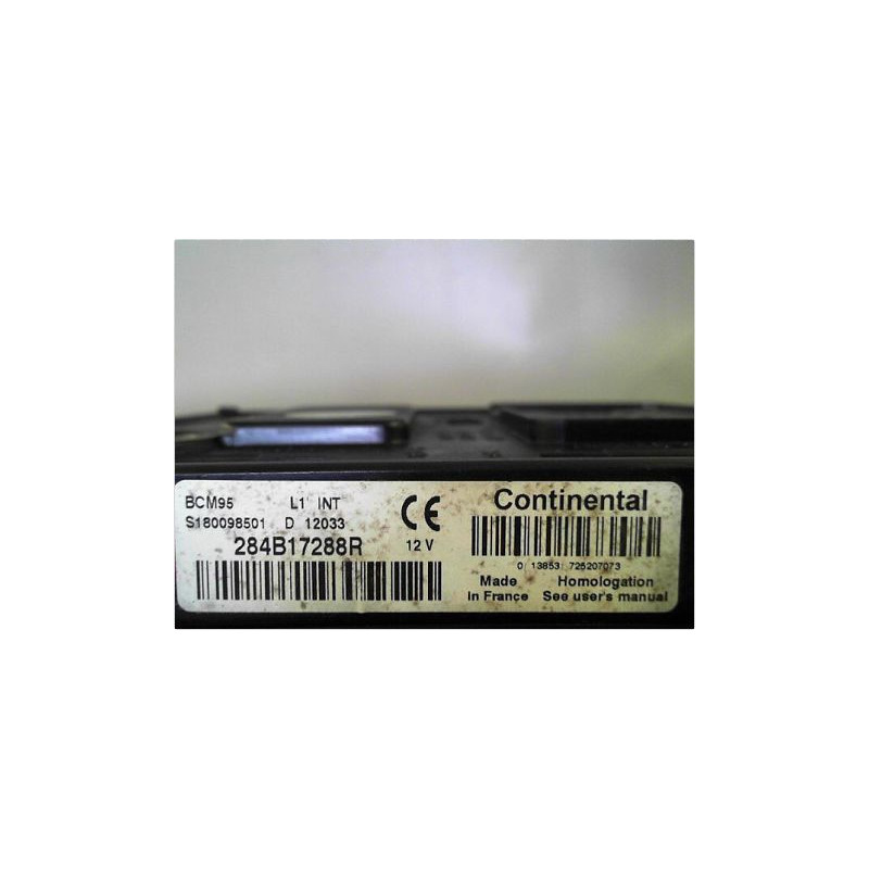 BOITIER GESTION HABITACLE RENAULT MEGANE III 08-12