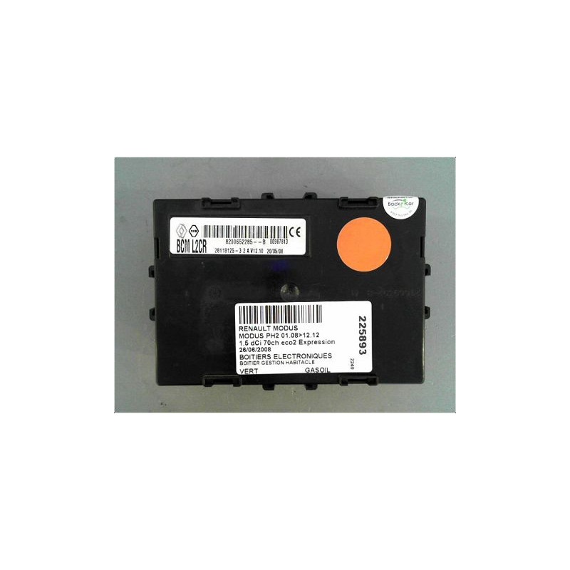 BOITIER GESTION HABITACLE RENAULT MODUS PH2 08-12