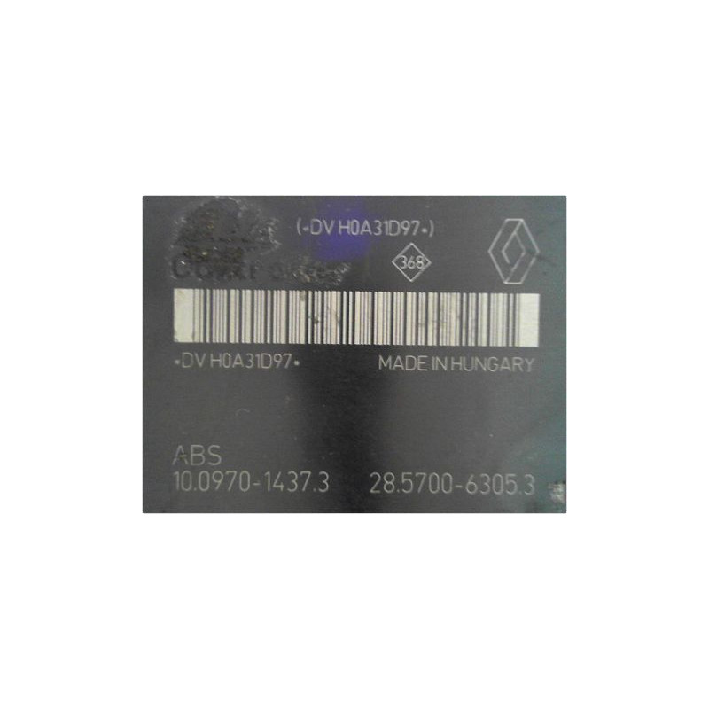 UNITE HYDRAULIQUE ABS RENAULT FLUENCE 2010-2013