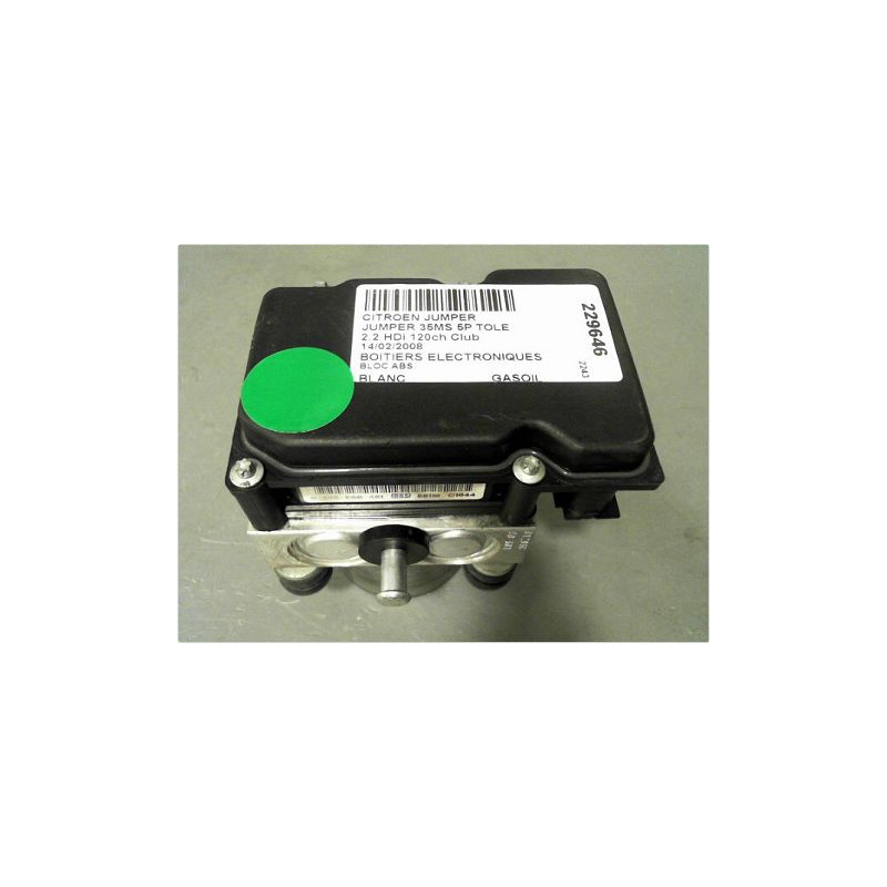 UNITE HYDRAULIQUE ABS CITROEN JUMPER 35MS TOLE 2006-