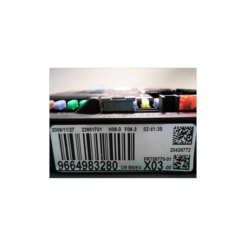 BOITIER GESTION HABITACLE CITROEN C3 II 2009-2012