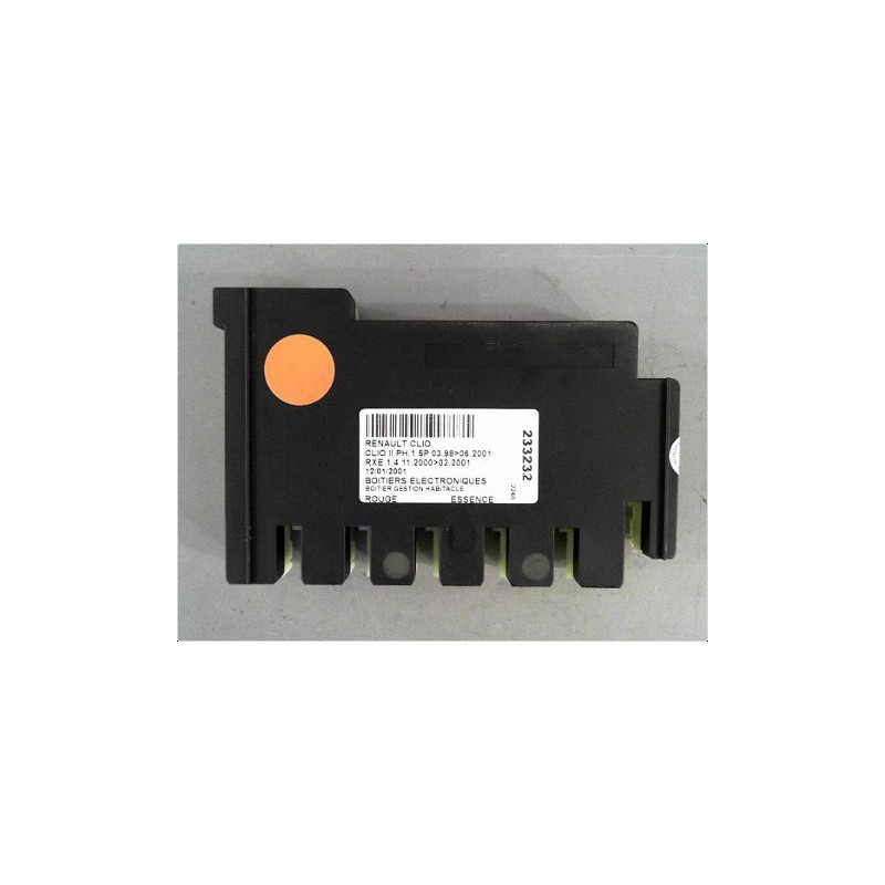 BOITIER GESTION HABITACLE RENAULT CLIO II PH.1 98-2001