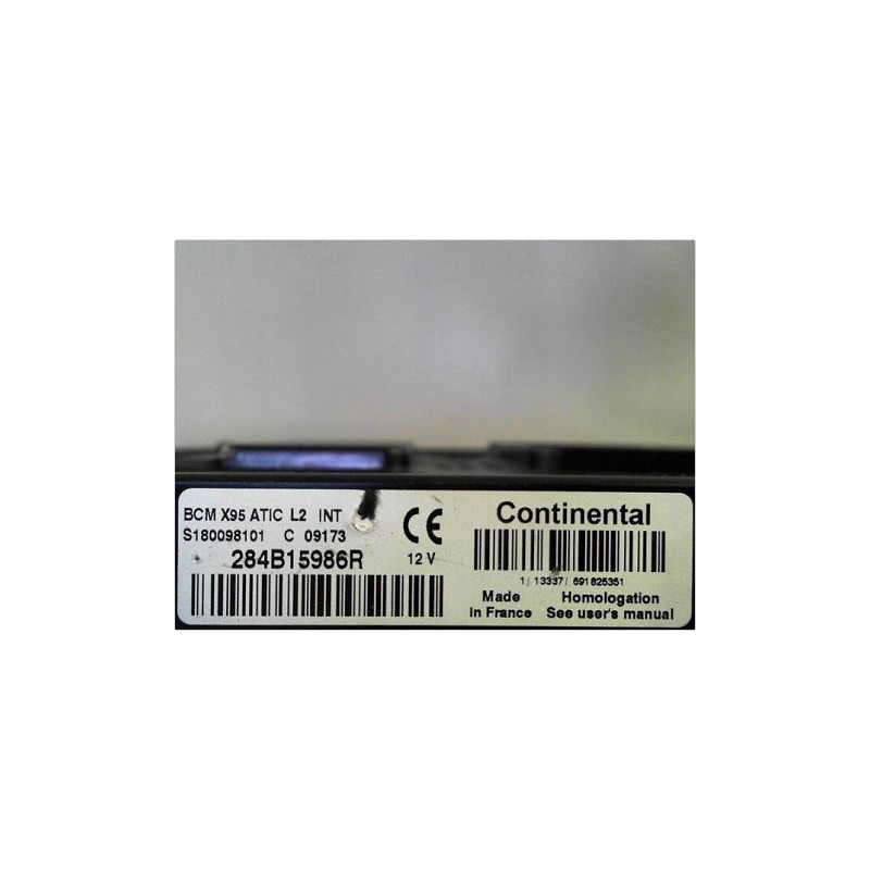 BOITIER GESTION HABITACLE RENAULT SCENIC III PH.1 09-11