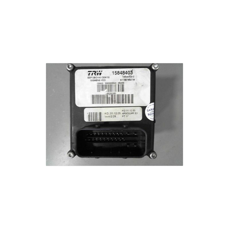 UNITE HYDRAULIQUE ABS PEUGEOT 407 COUPE 05-11
