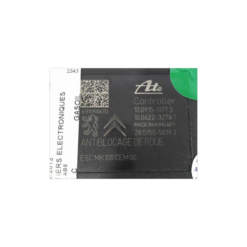 UNITE HYDRAULIQUE ABS PEUGEOT 208 12-15