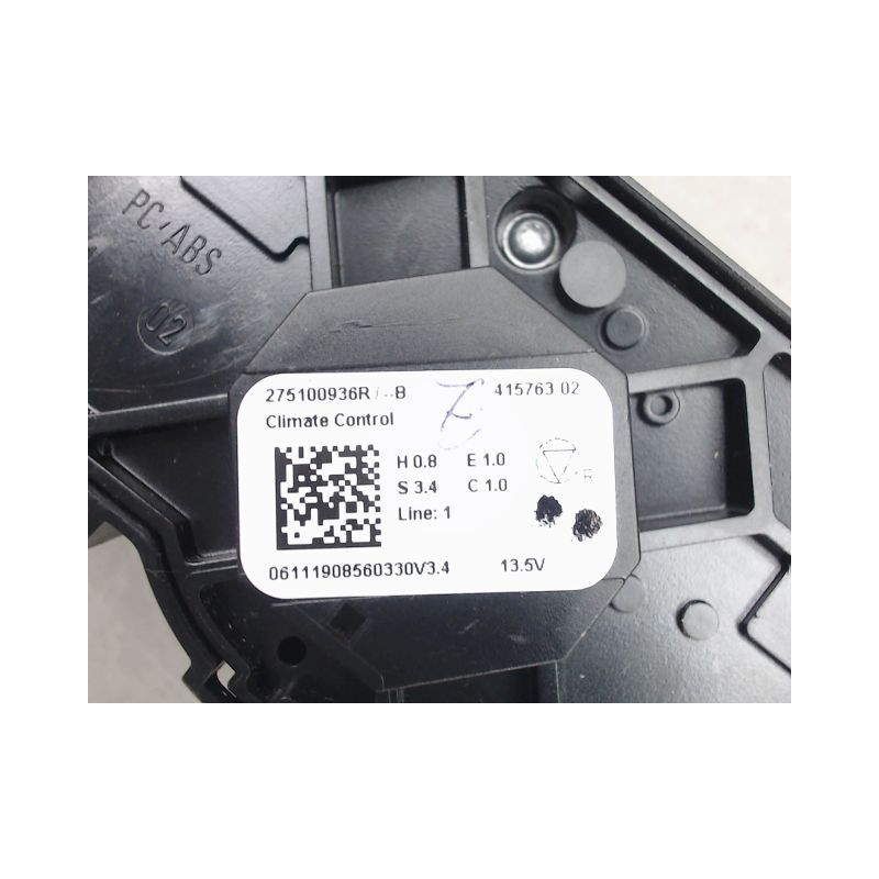 COMMANDE DE CHAUFFAGE RENAULT CLIO