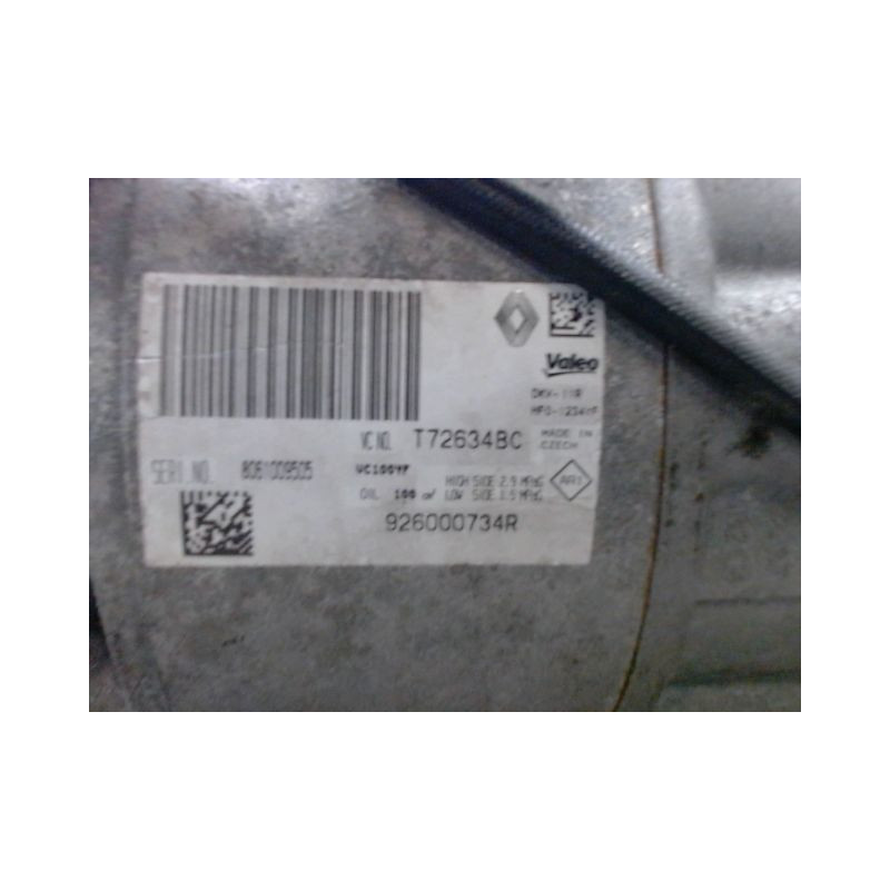 COMPRESSEUR AIR CONDITIONNE RENAULT CLIO