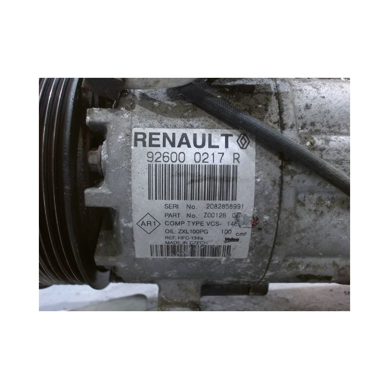 COMPRESSEUR AIR CONDITIONNE RENAULT CLIO