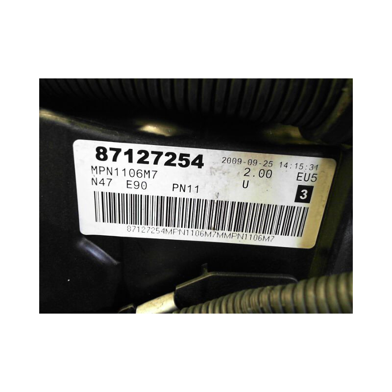 MOTEUR DIESEL B.M.W. SERIE 1 118 d