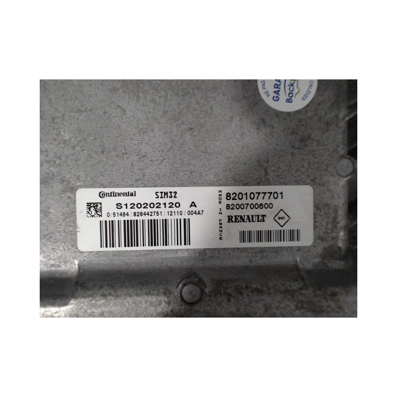 CALCULATEUR MOTEUR RENAULT CLIO III 2007-