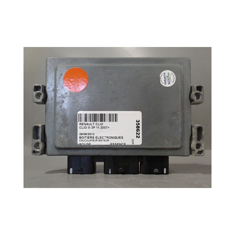 CALCULATEUR MOTEUR RENAULT CLIO III 2007-