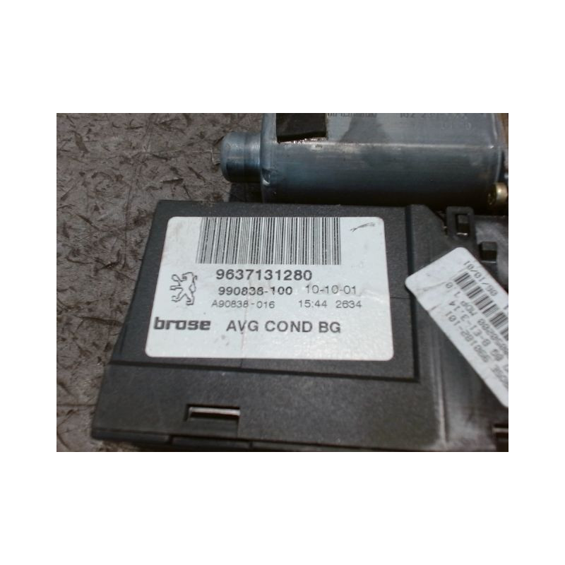MECANISME+MOTEUR LEVE-GLACE AVANT GAUCHE PEUGEOT 307 2001-2005