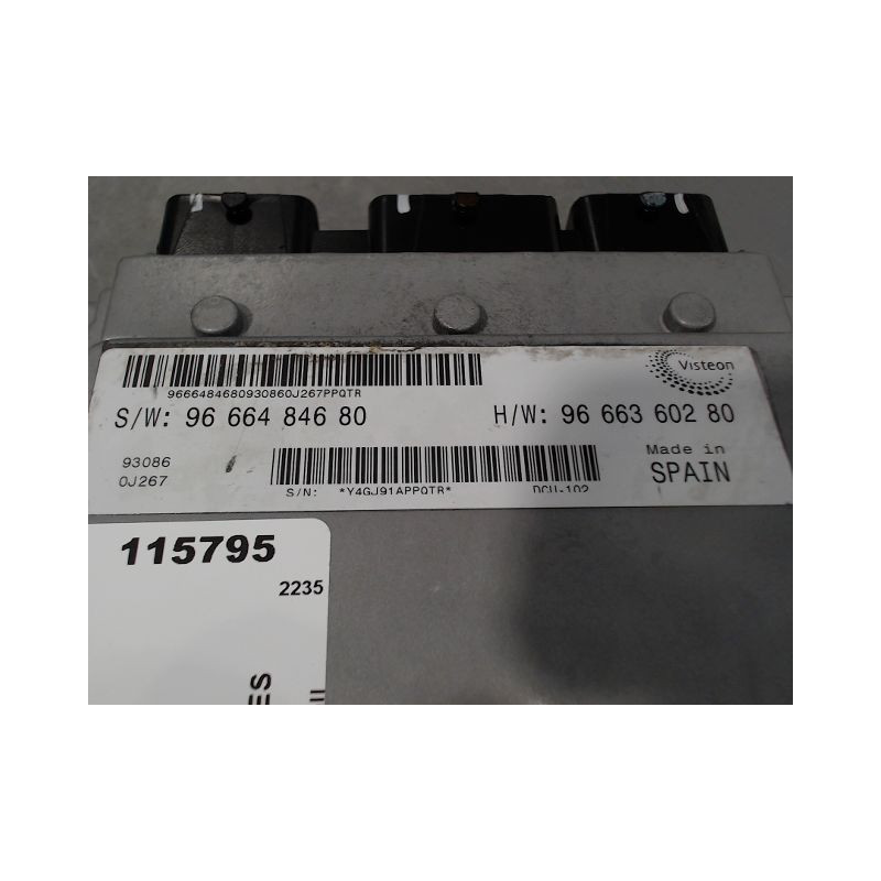 CALCULATEUR MOTEUR CITROEN JUMPER