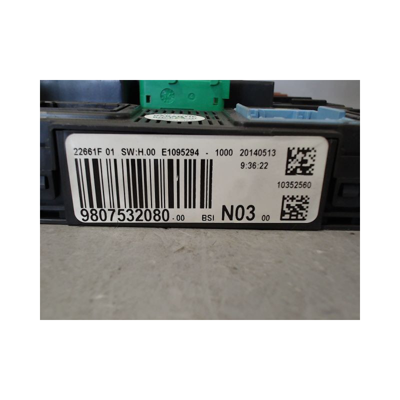 BOITIER GESTION HABITACLE PEUGEOT 208
