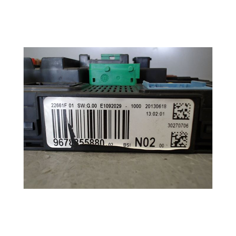 BOITIER GESTION HABITACLE PEUGEOT 208 Phase 1 2012-...