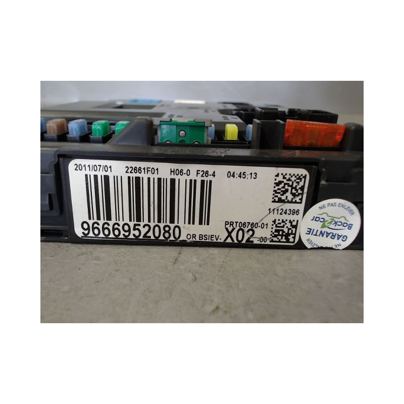 BOITIER GESTION HABITACLE PEUGEOT 207 2006-2013