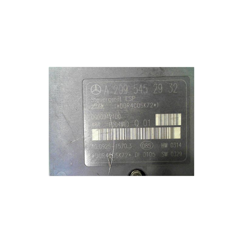 UNITE HYDRAULIQUE ABS MERCEDES CLASSE C COUPE SPORT 04-08