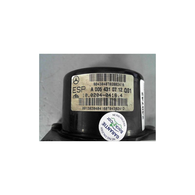 UNITE HYDRAULIQUE ABS MERCEDES CLASSE C COUPE SPORT 04-08