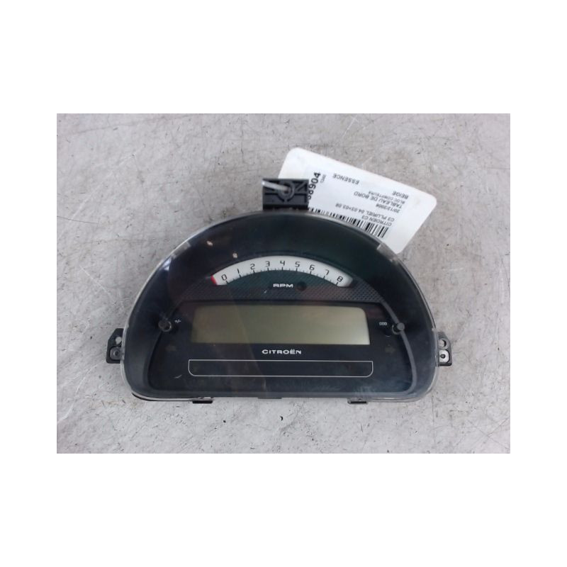 BLOC COMPTEURS CITROEN C3 PLURIEL 03-08