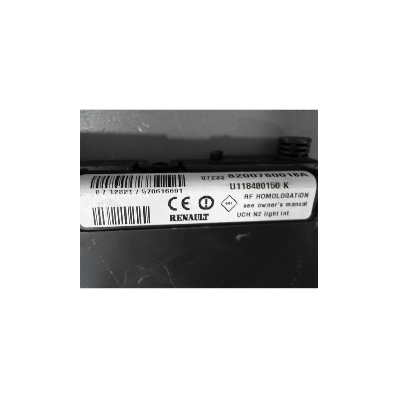BOITIER GESTION HABITACLE RENAULT SCENIC II PH2 06-09