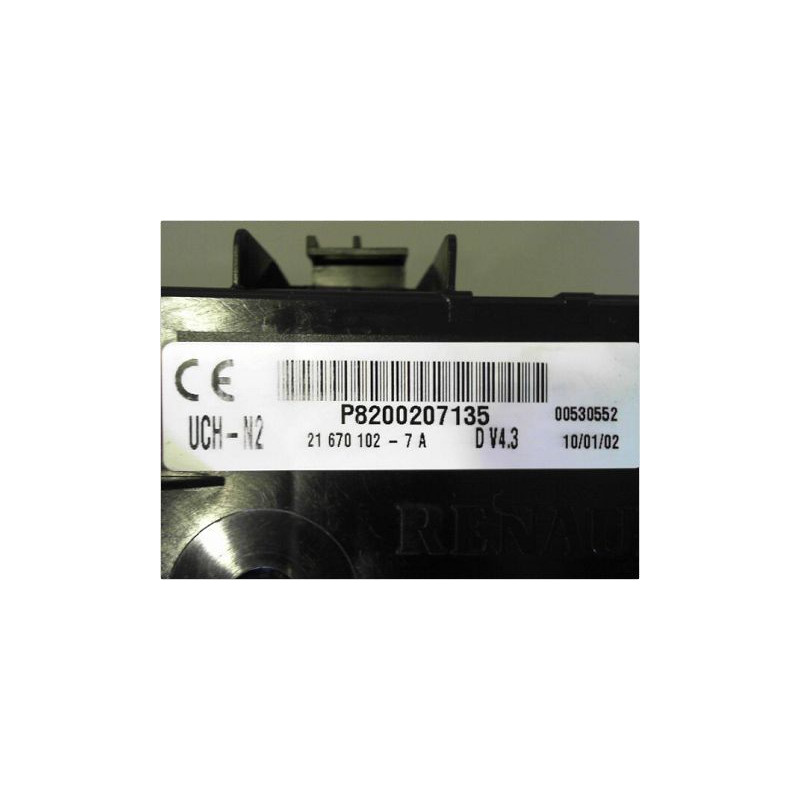 BOITIER GESTION HABITACLE RENAULT CLIO II PH.2 01-06