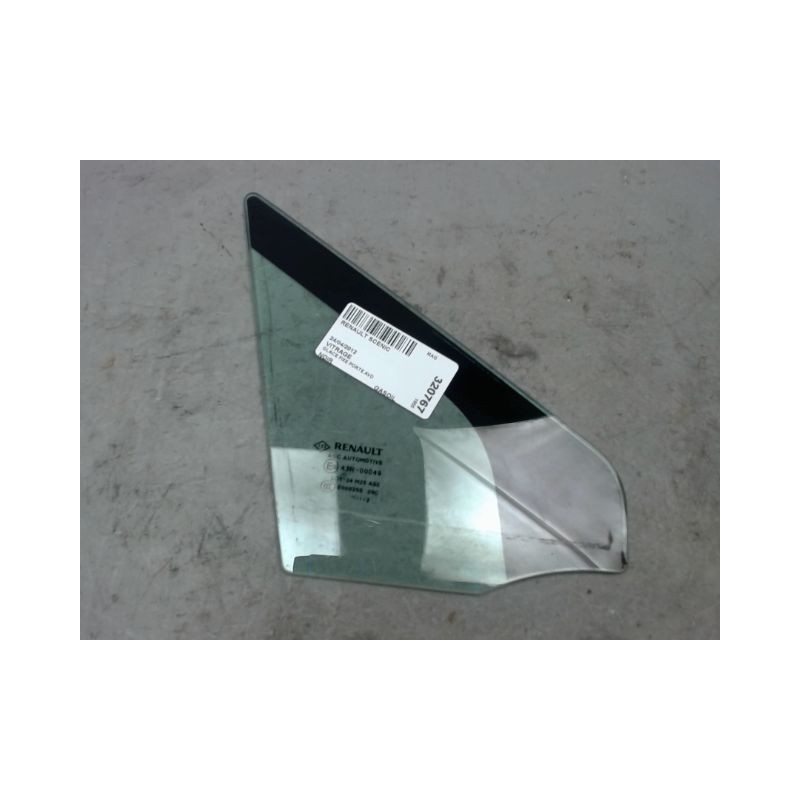 GLACE FIXE PORTE AVD RENAULT SCENIC