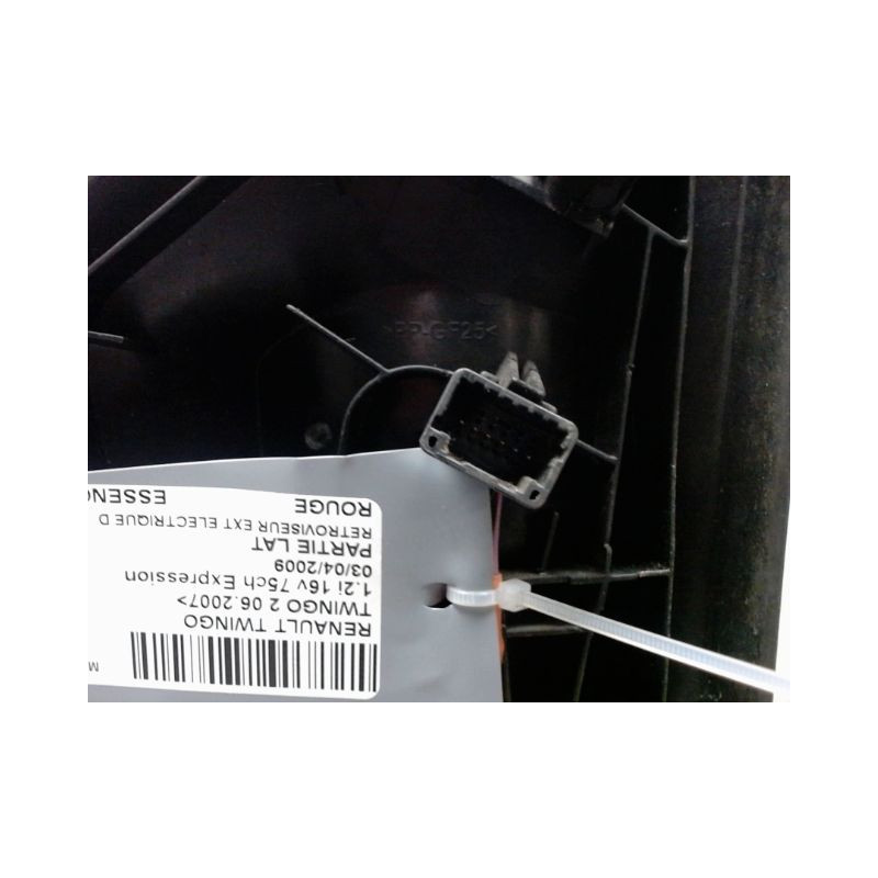 RETROVISEUR EXTERIEUR ELECTRIQUE DROIT RENAULT TWINGO 2 2007-