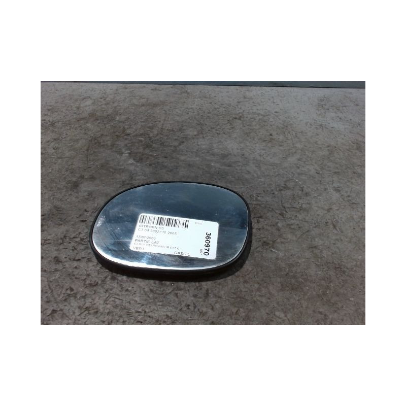 GLACE RETROVISEUR EXT G CITROEN C3 2002-2005