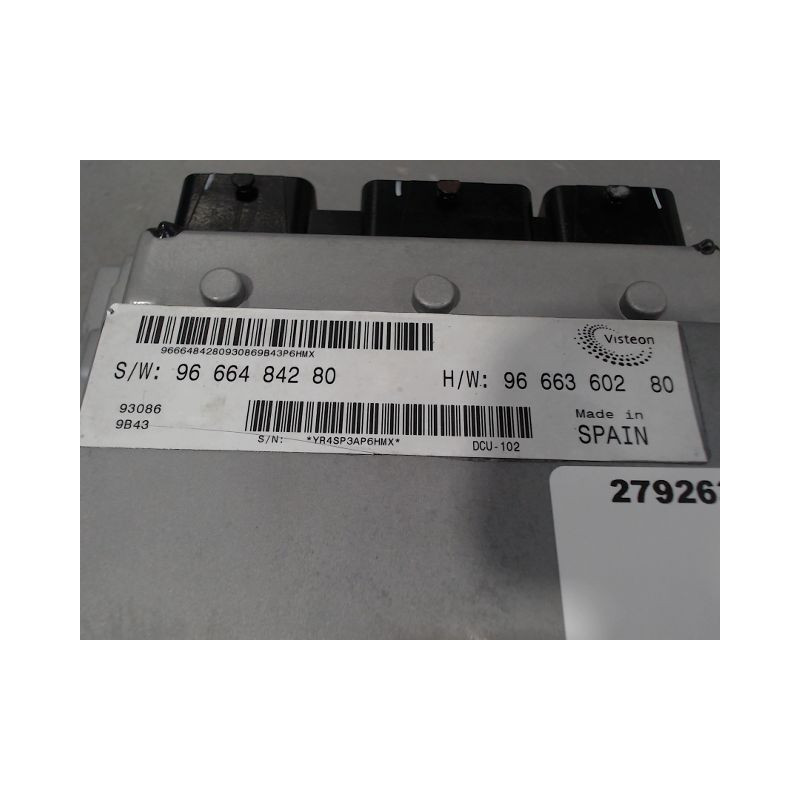 CALCULATEUR MOTEUR PEUGEOT BOXER