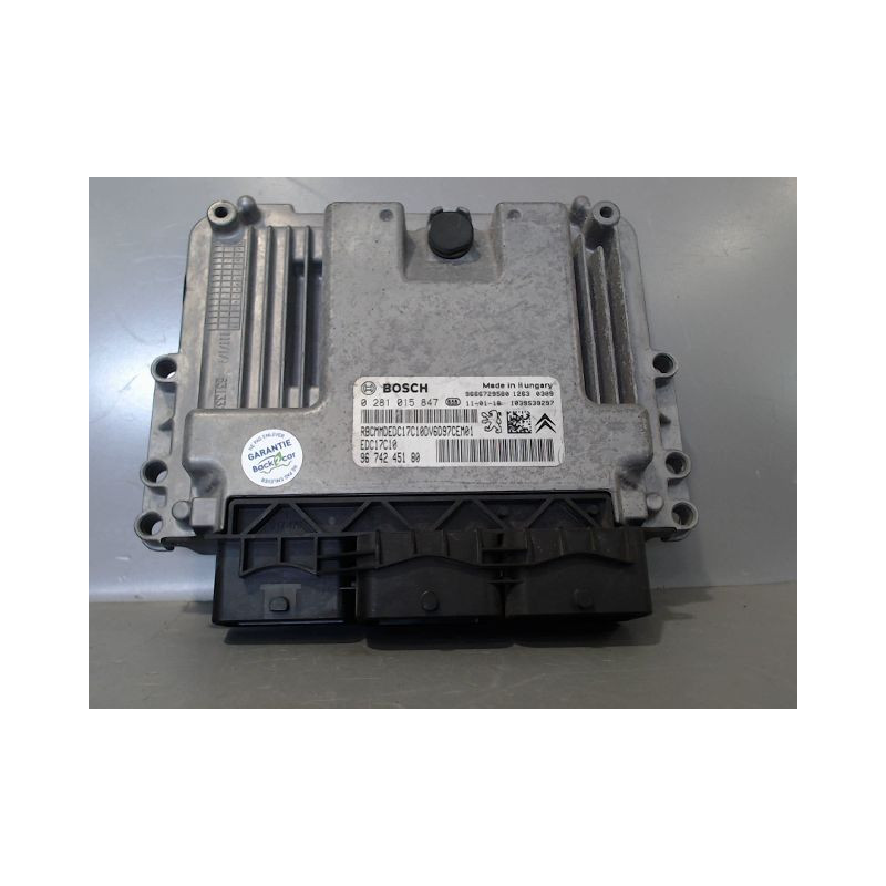CALCULATEUR MOTEUR CITROEN C3 2009-