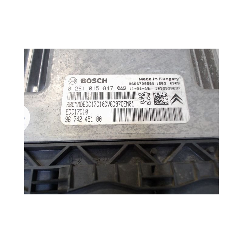 CALCULATEUR MOTEUR CITROEN C3 2009-