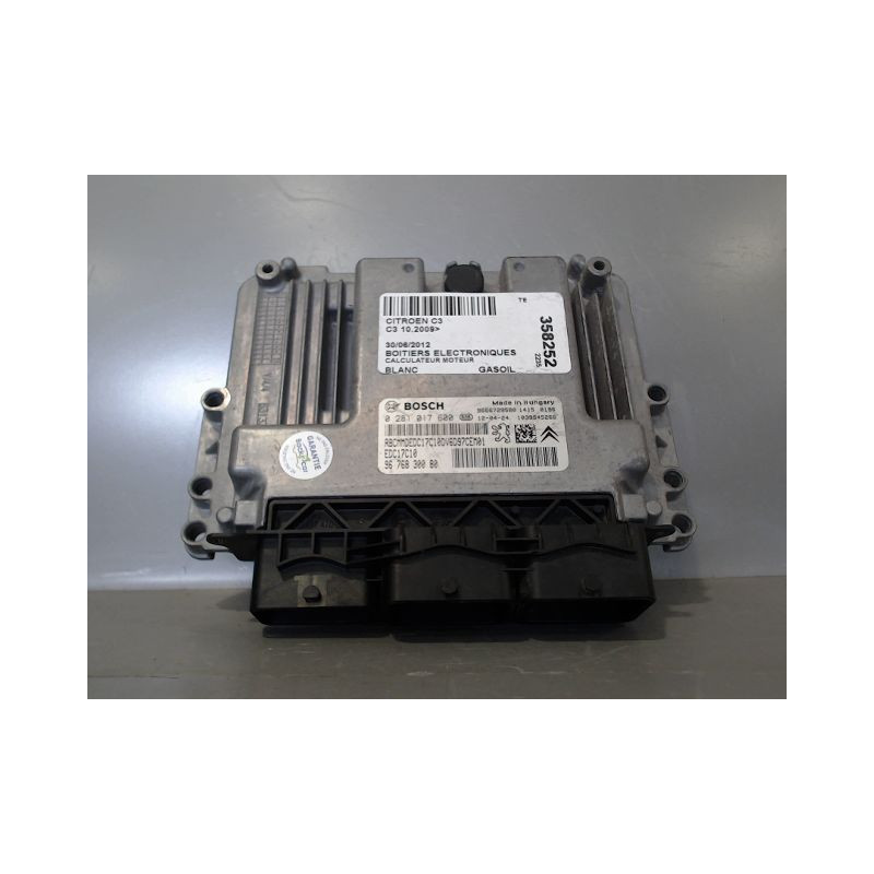 CALCULATEUR MOTEUR CITROEN C3 2009-