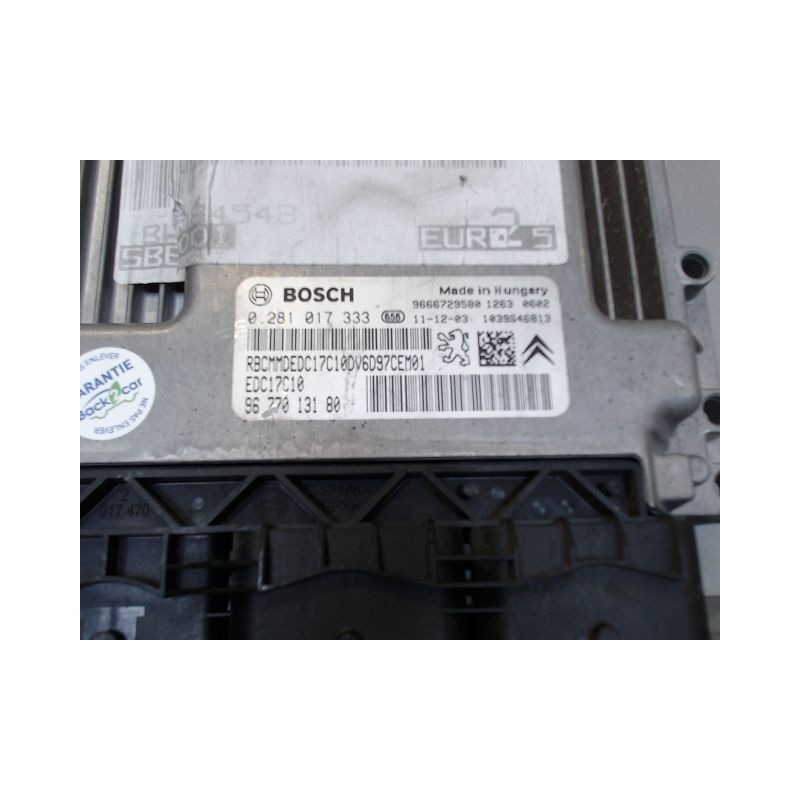 CALCULATEUR MOTEUR PEUGEOT 207 2011-